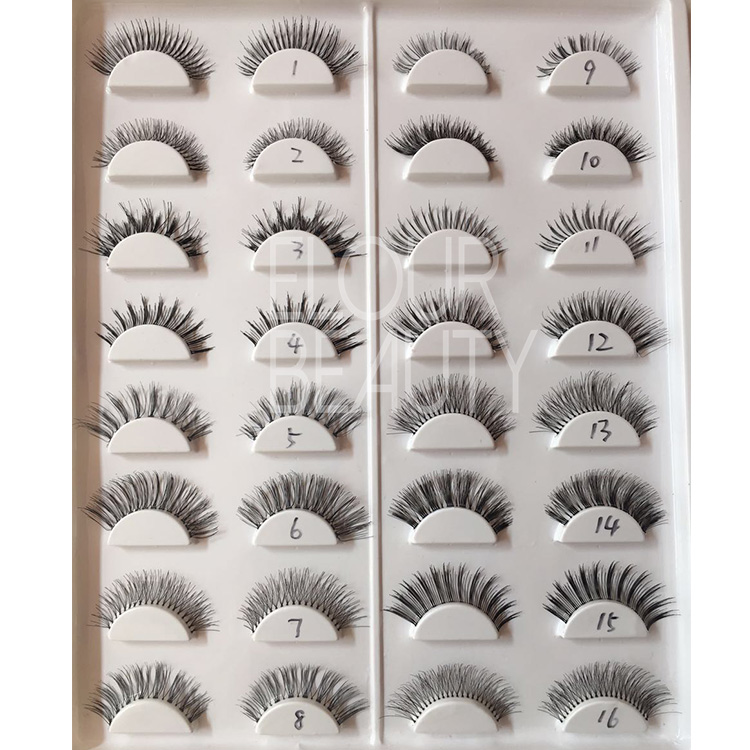 Own brand factory supplies best kiss eyelashes ES66